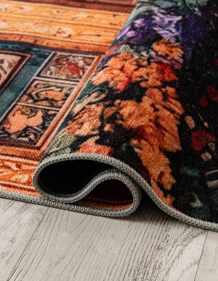 Detail image of 5' x 7' Mystic Garden Rug