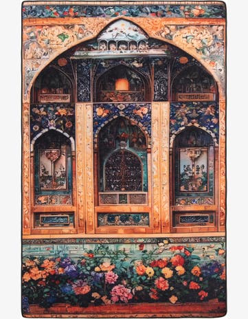 5' x 8' Mystic Garden Rug