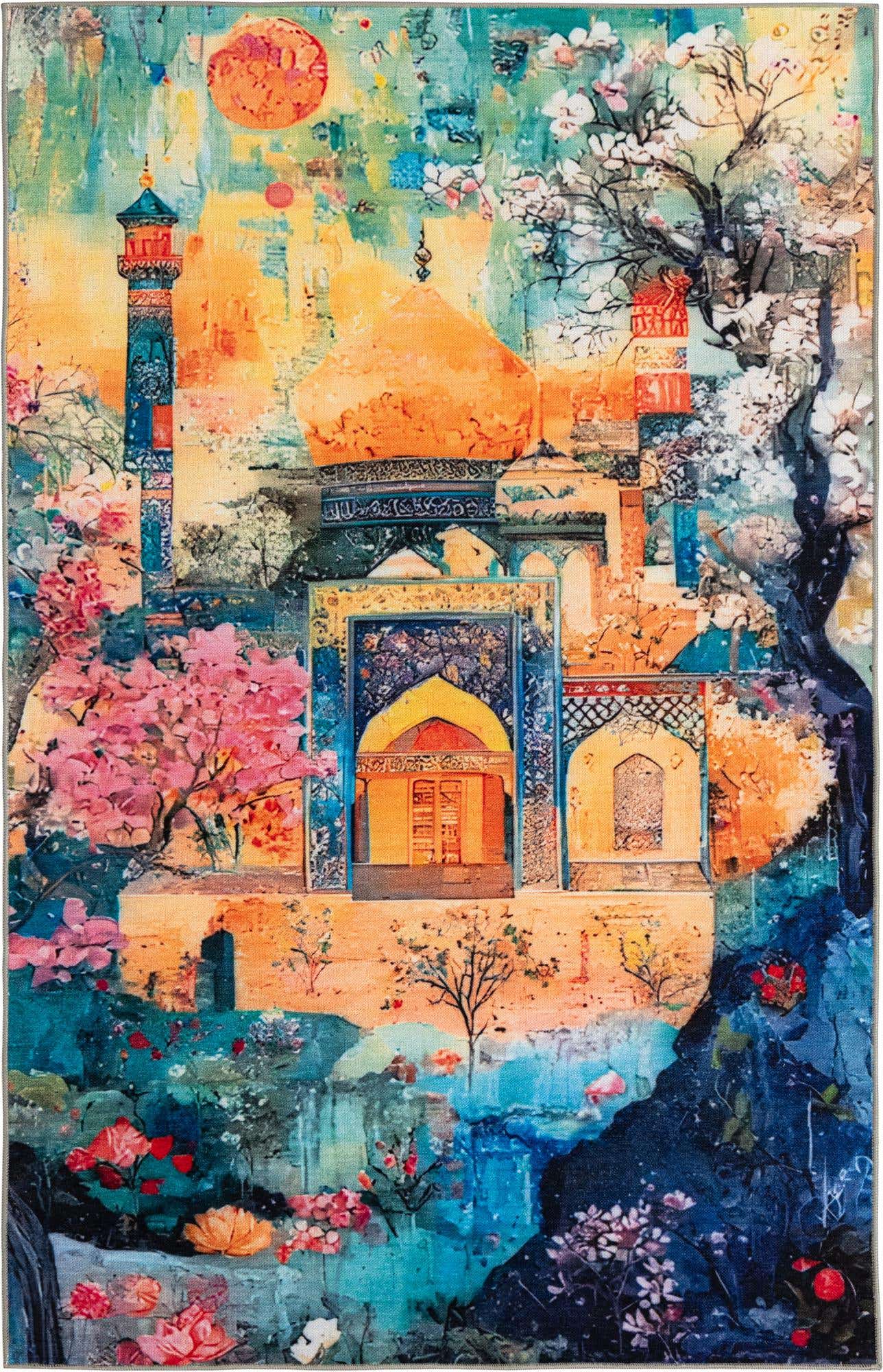 8' x 11' Mystic Garden Rug