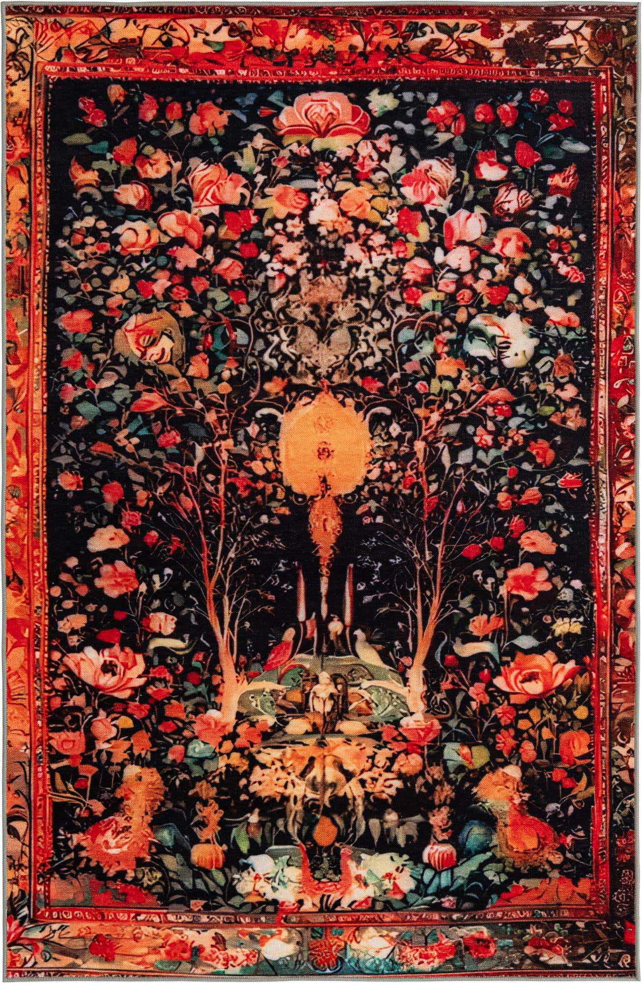 3' 3 x 5' 3 Mystic Garden Rug