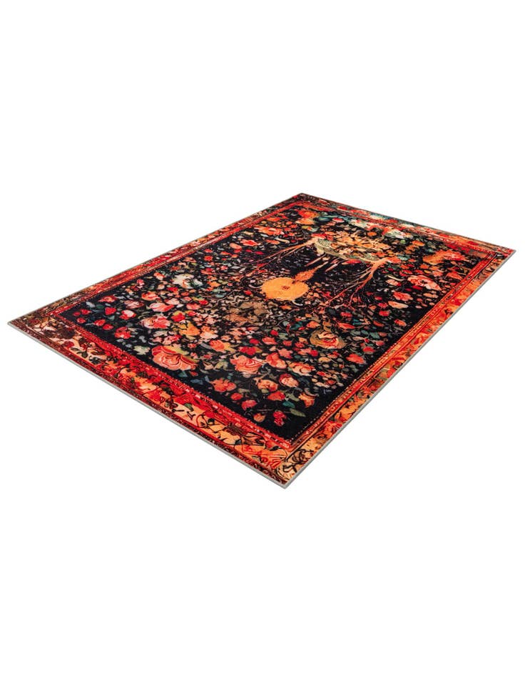 Detail image of 5' x 7' Mystic Garden Rug