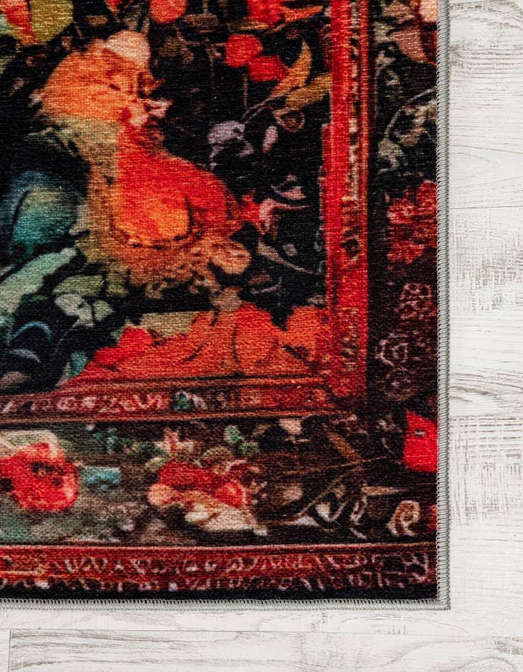 Detail image of 4' x 6' Mystic Garden Rug