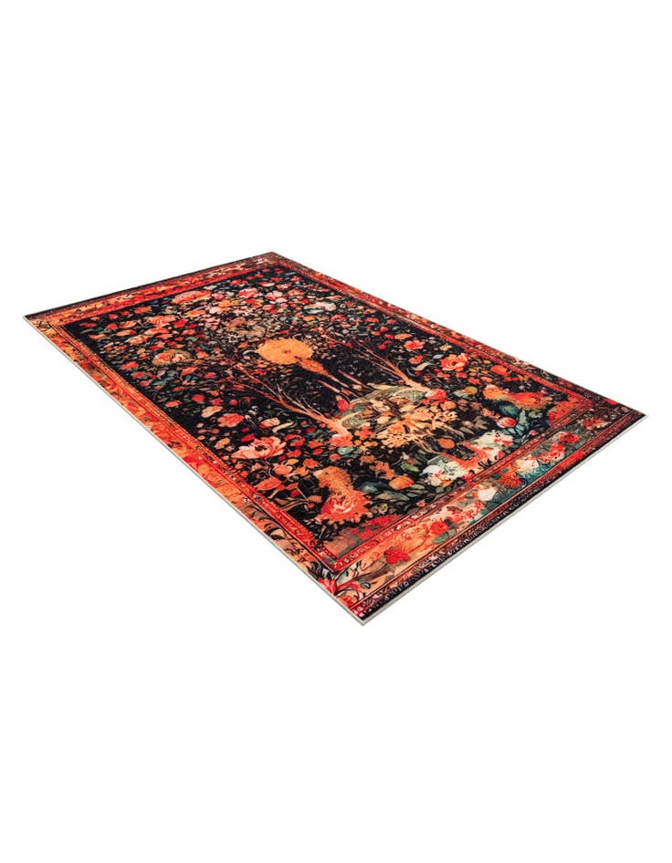 Detail image of 5' x 8' Mystic Garden Rug
