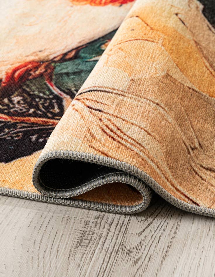 Detail image of 6' x 9' Mystic Garden Rug