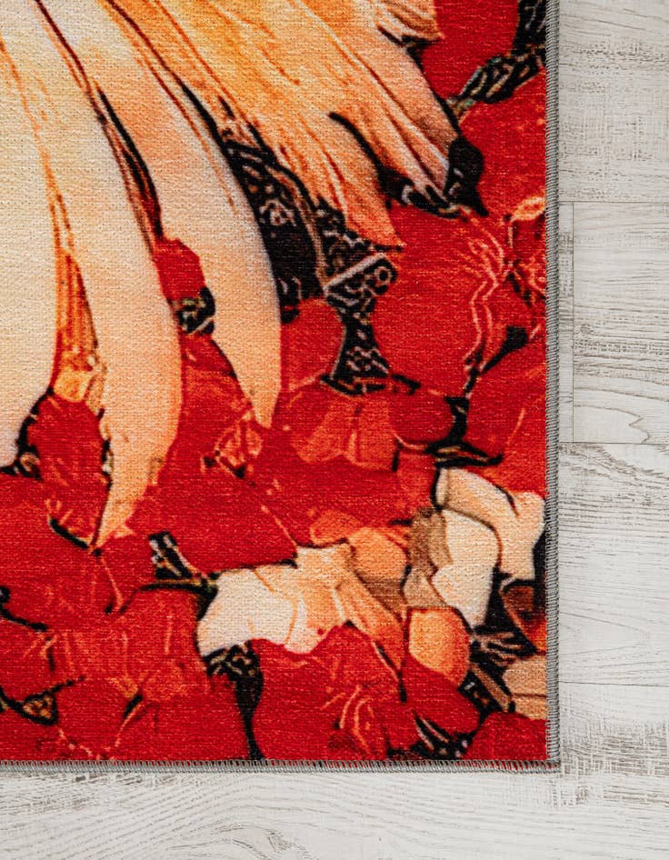 Detail image of 6' x 9' Mystic Garden Rug