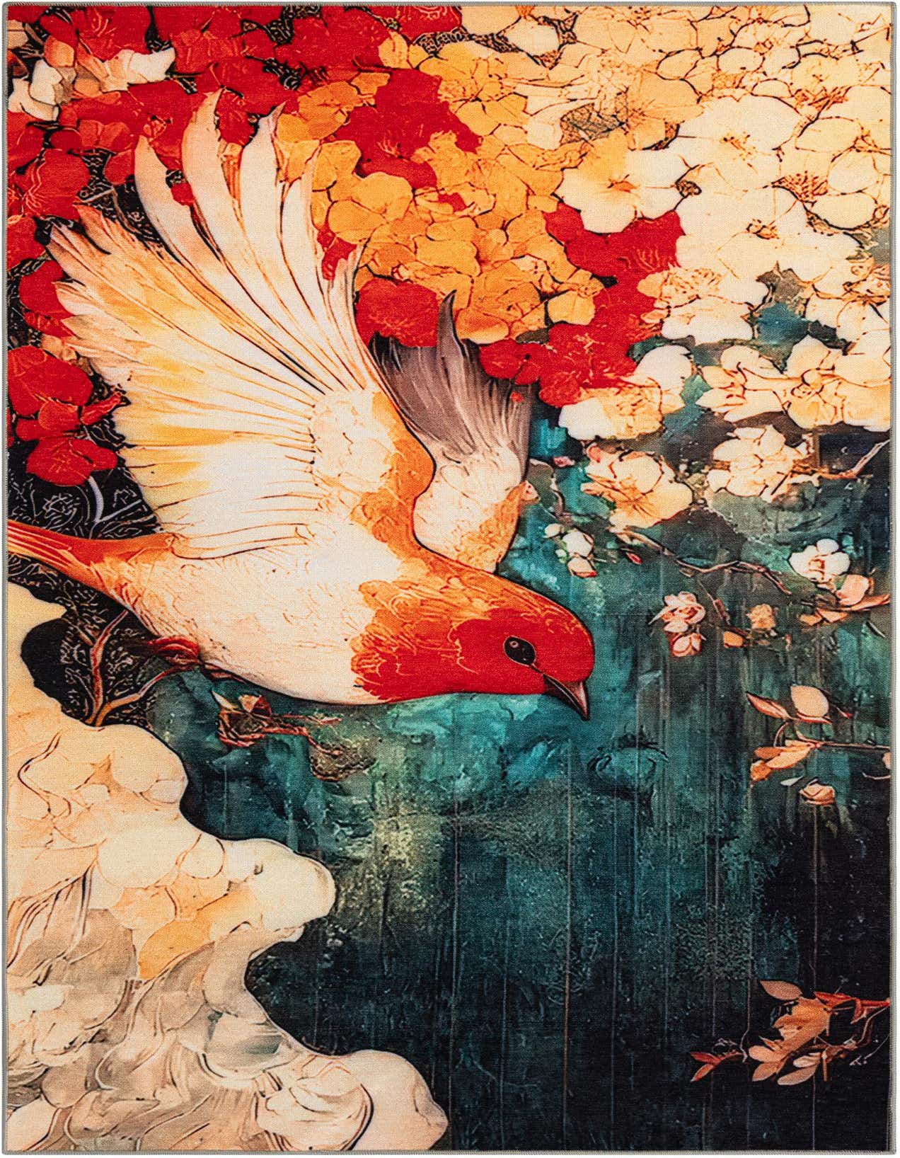 5' x 8' Mystic Garden Rug