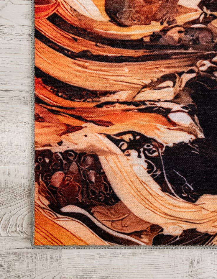 Detail image of 4' x 6' Mystic Garden Rug