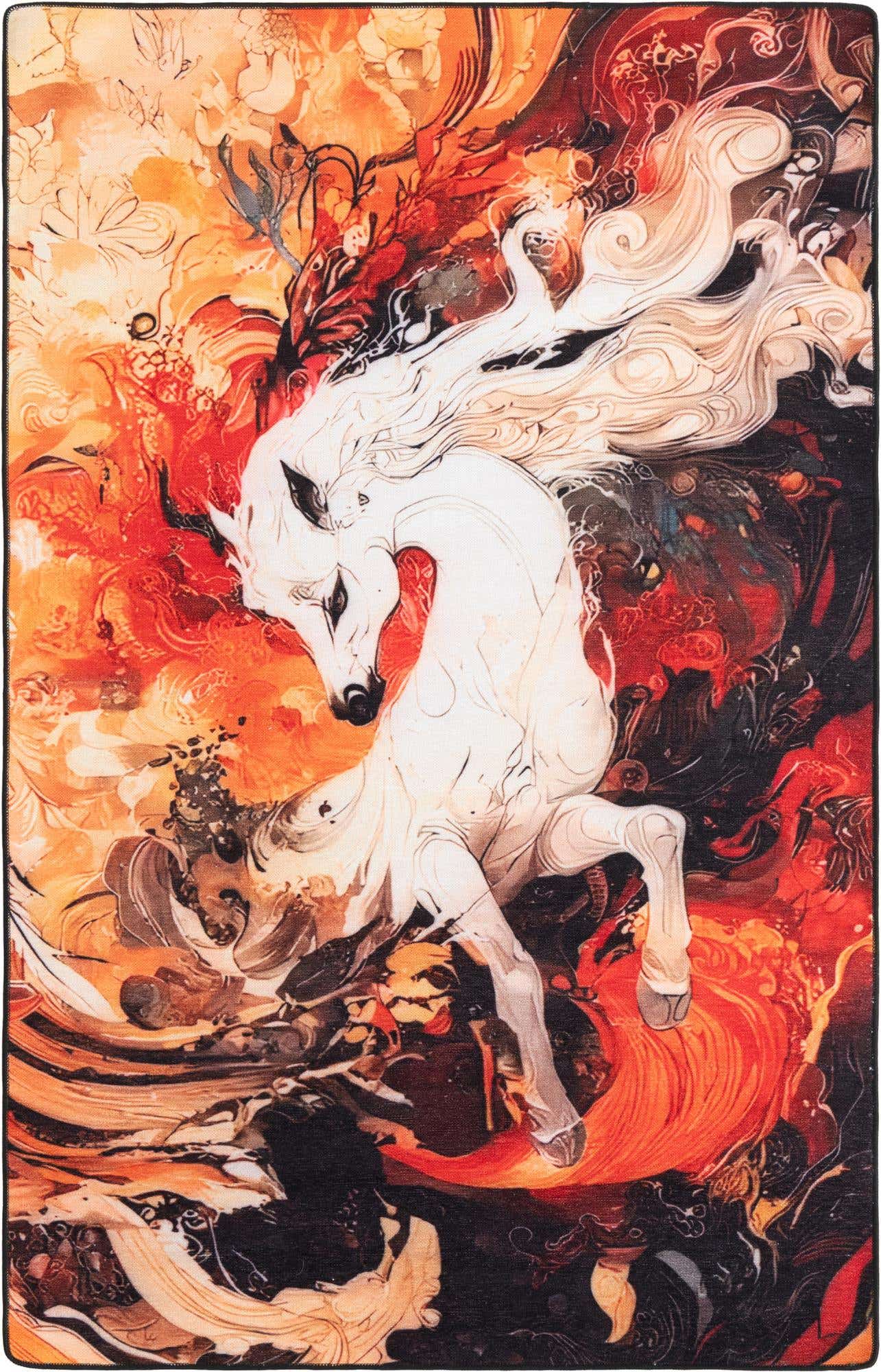 5' x 8' Mystic Garden Rug