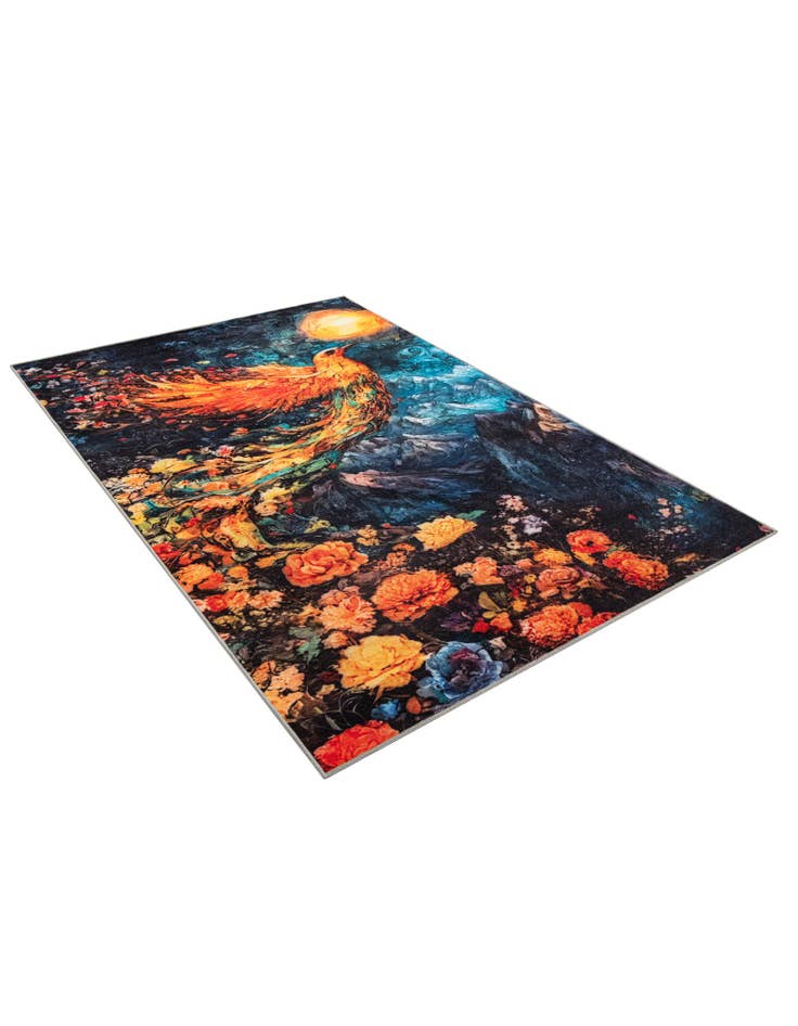 Detail image of 3' 3 x 5' 3 Mystic Garden Rug