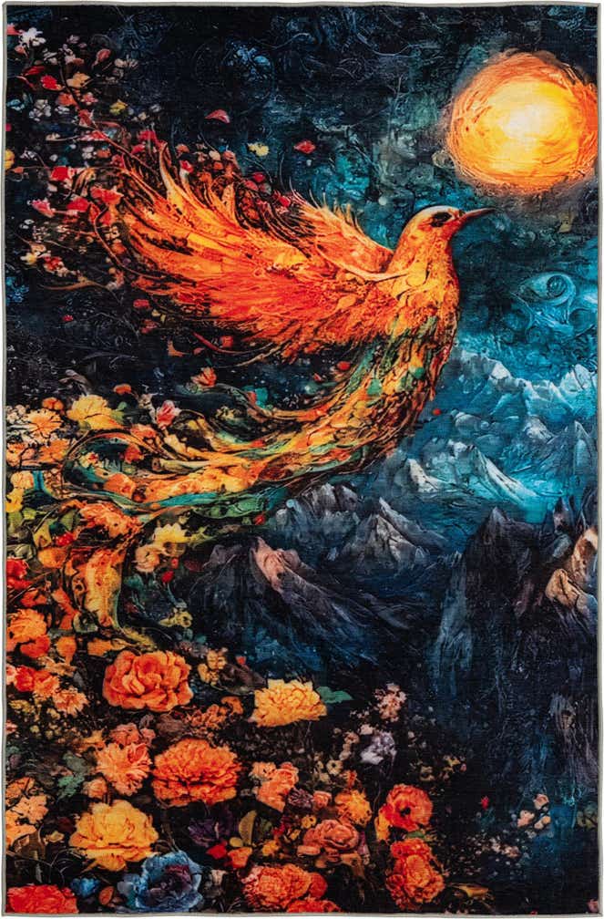 8' x 10' Mystic Garden Rug