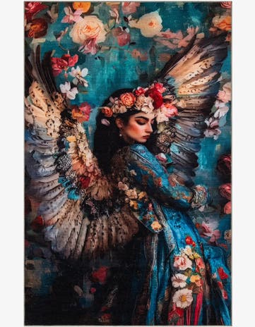 6' x 9' Mystic Garden Rug