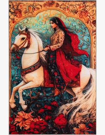 5' x 7' Mystic Garden Rug