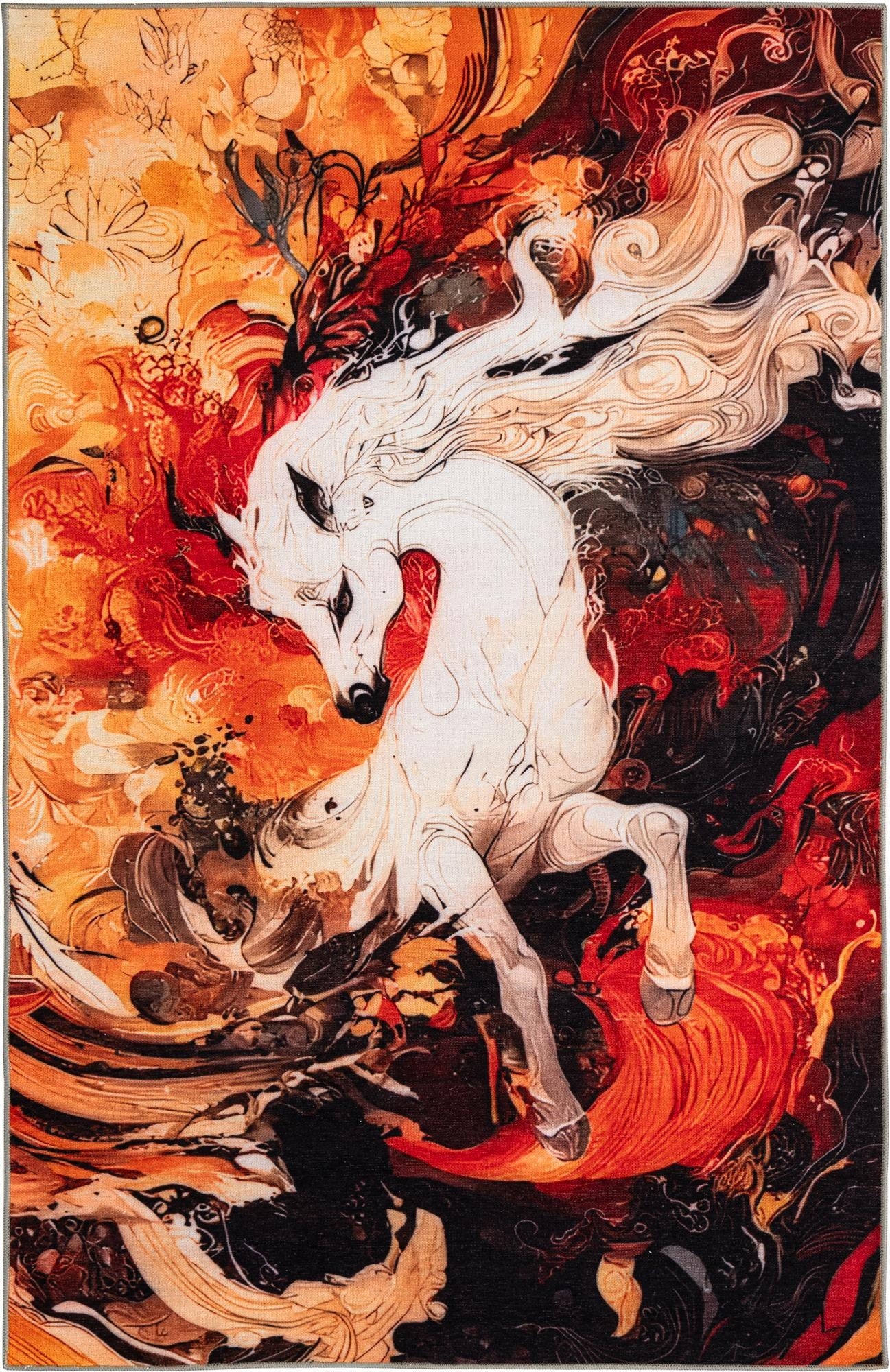 5' x 8' Mystic Garden Rug