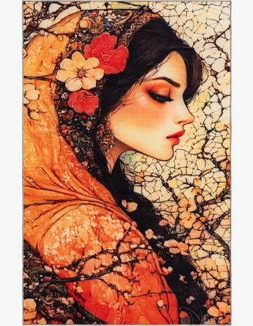 4' x 6' Mystic Garden Rug