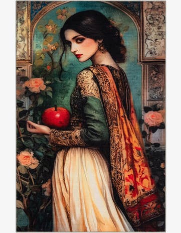 2' x 3' Mystic Garden Rug