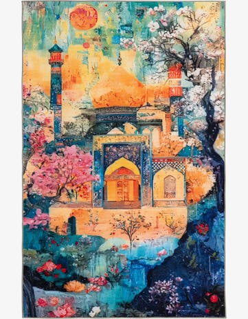 4' x 6' Mystic Garden Rug