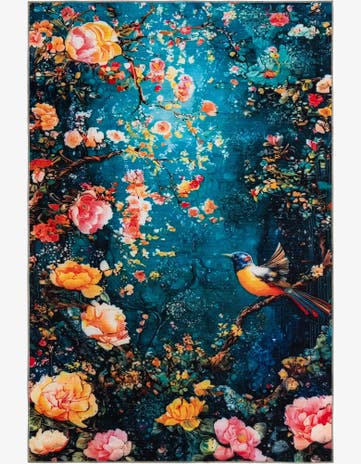 4' x 6' Mystic Garden Rug