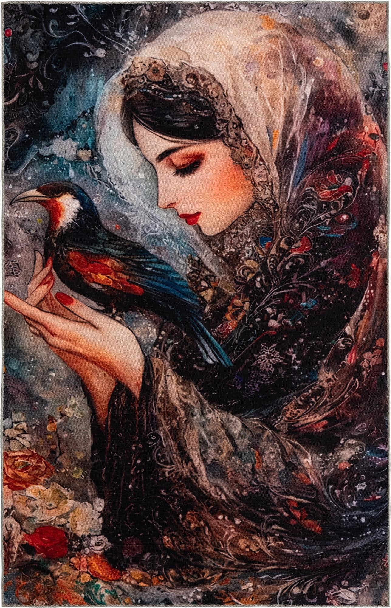 3' 3 x 5' 3 Mystic Garden Rug