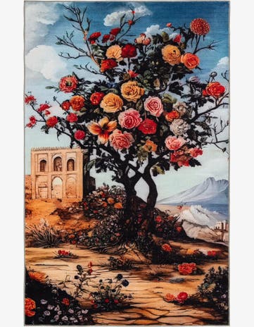 4' x 6' Mystic Garden Rug