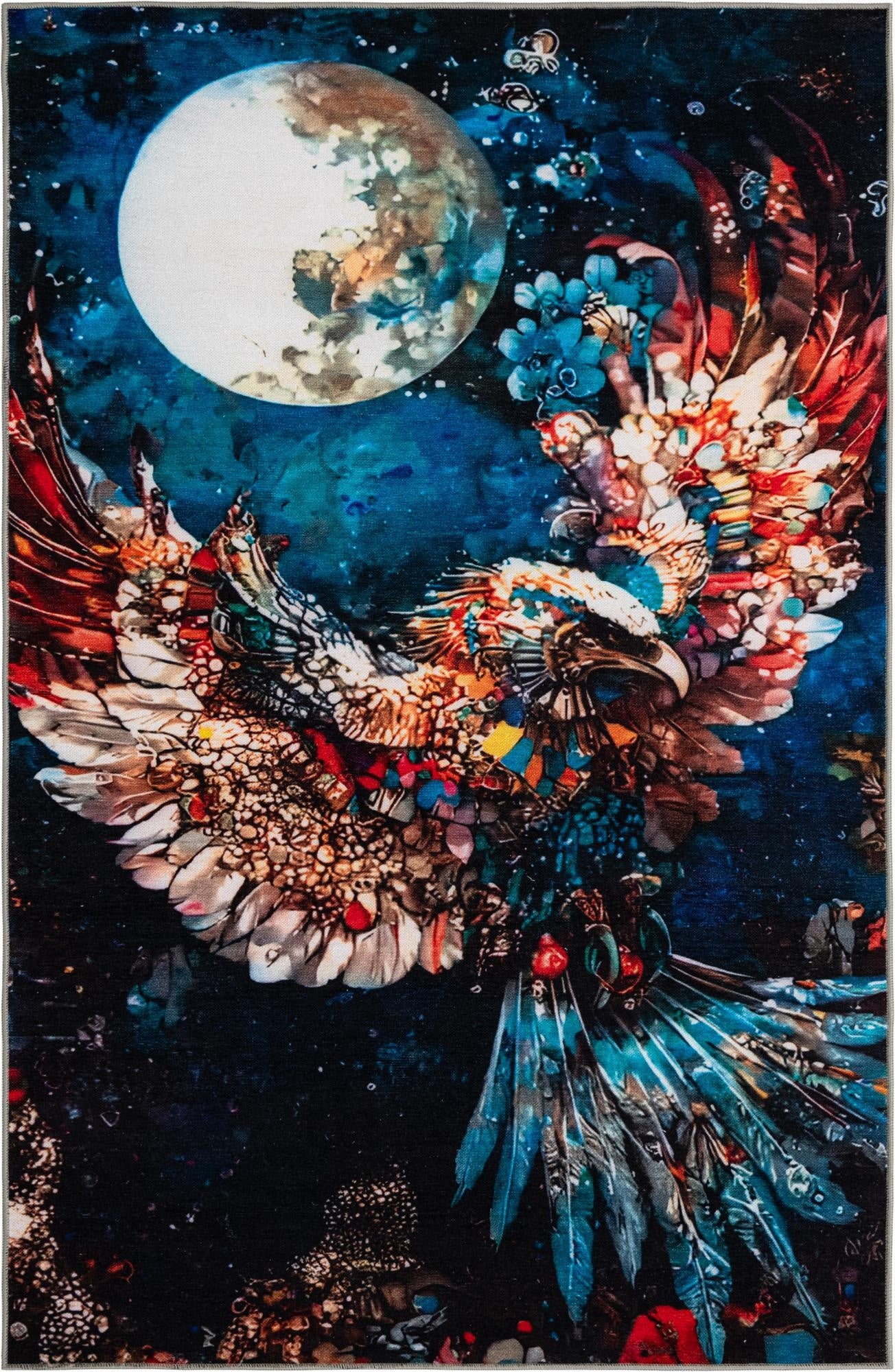 8' x 11' Mystic Garden Rug