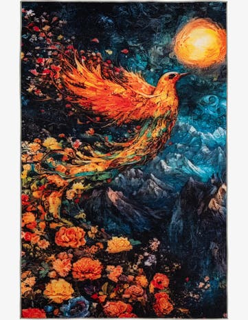 2' x 3' Mystic Garden Rug