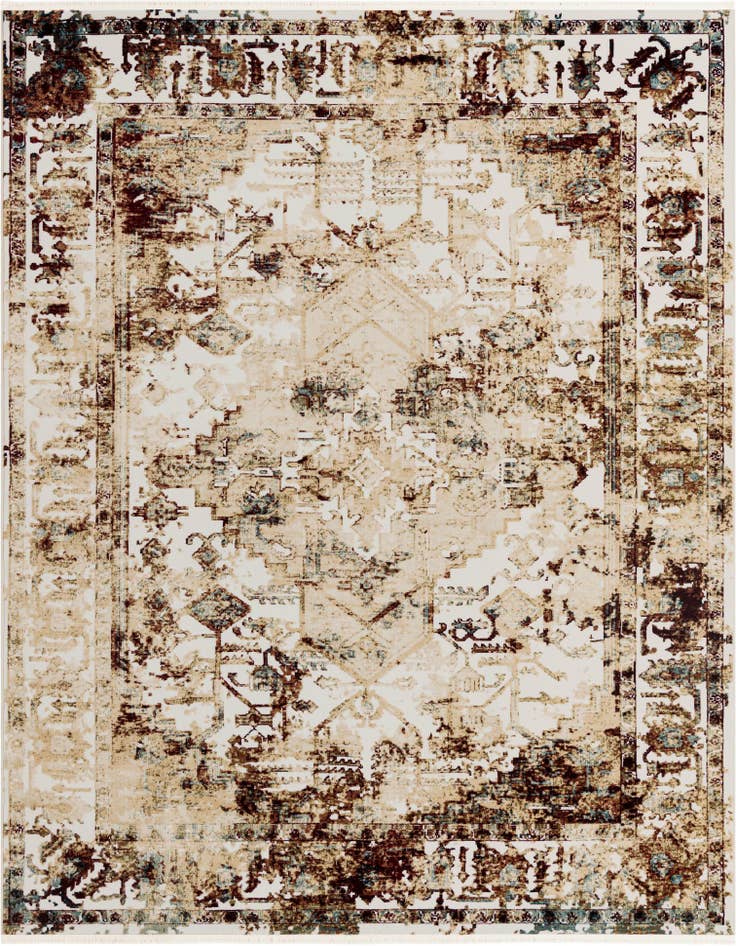 Detail image of 7' 10 x 10' Nain Design Rug