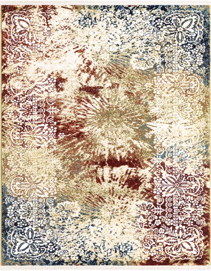 Detail image of 4' x 6' Nain Design Rug
