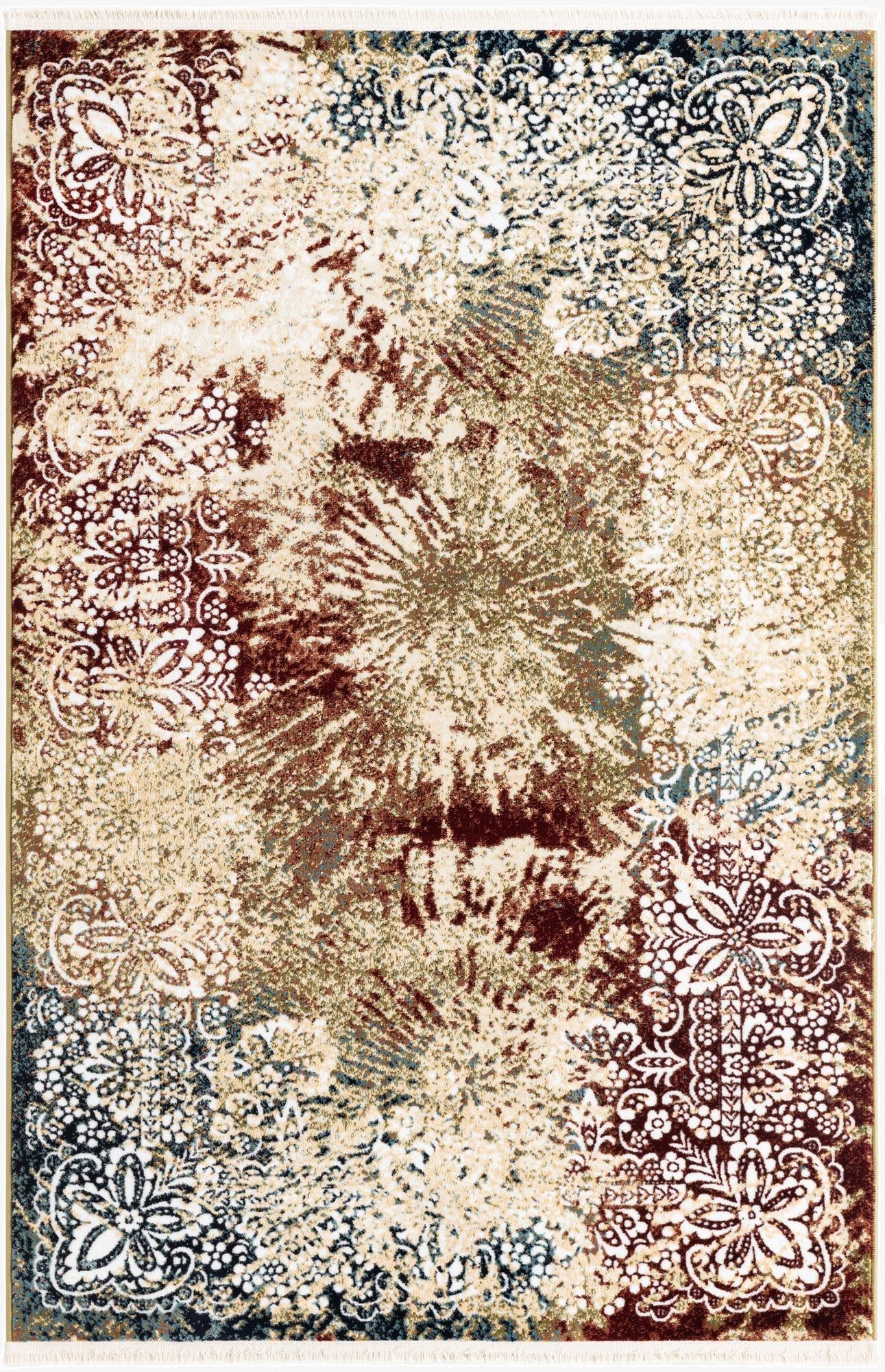 4' x 6' Nain Design Rug