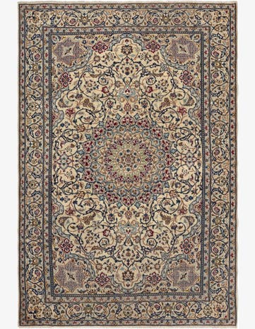 5' 4 x 8' 1 Nain Wool Rug