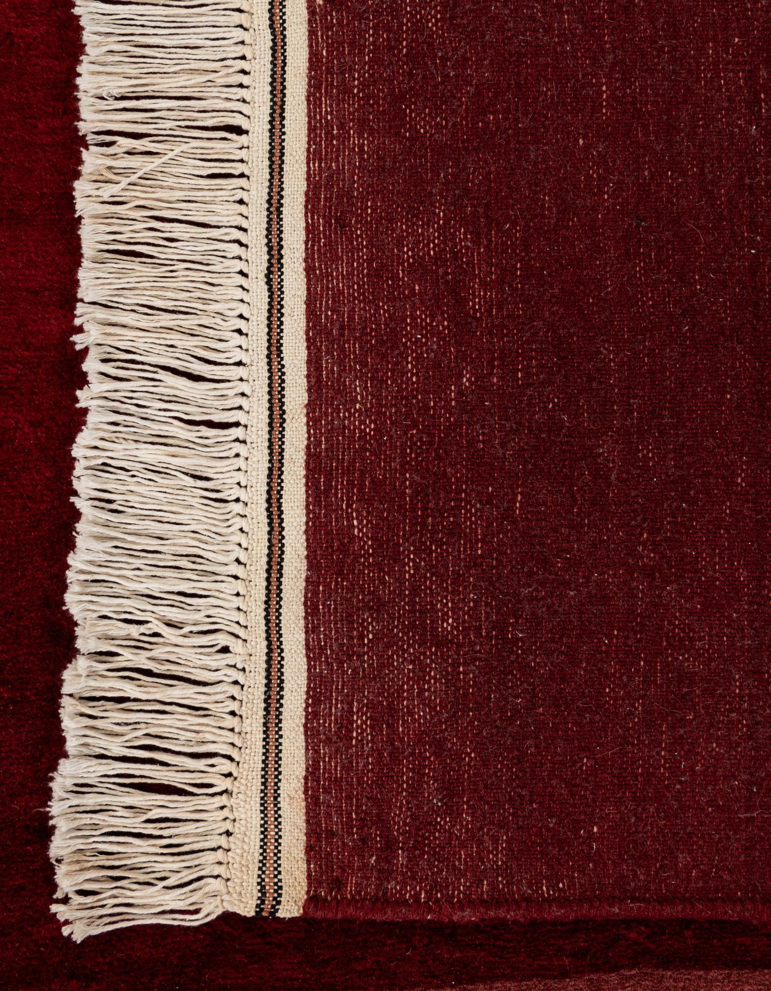 6' 4 x 9' 1 Hand Knotted Nepal Wool Rug