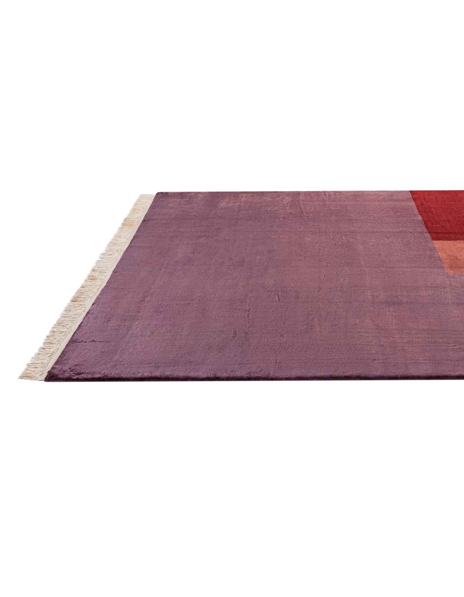 6' 4 x 9' 1 Hand Knotted Nepal Wool Rug
