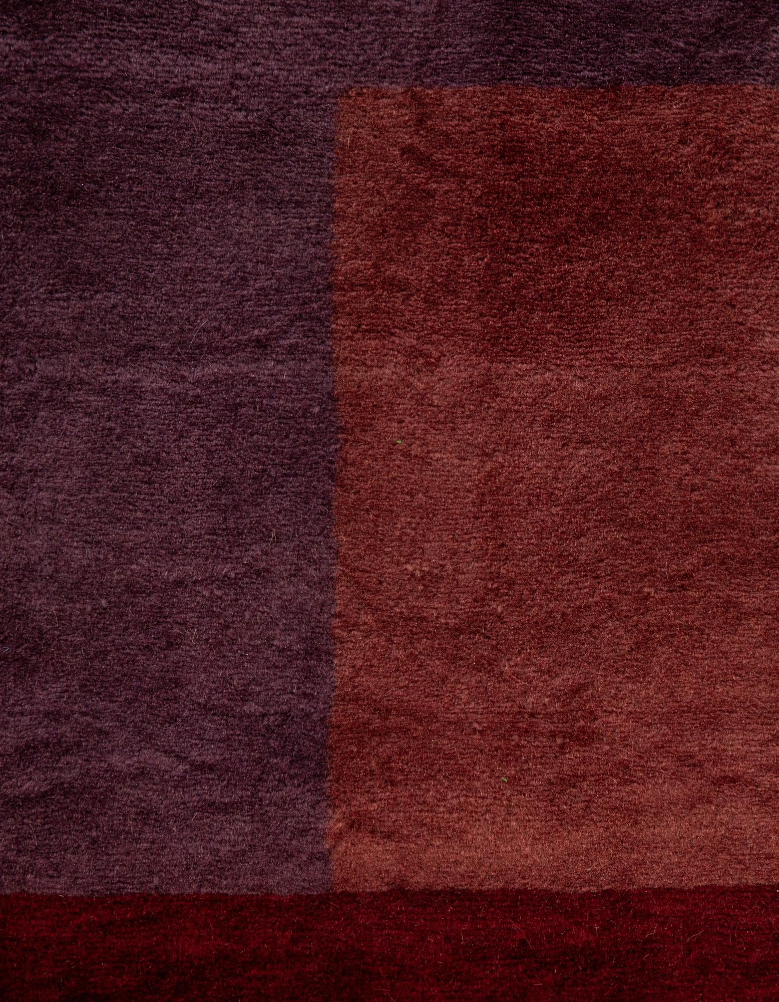 6' 4 x 9' 1 Hand Knotted Nepal Wool Rug