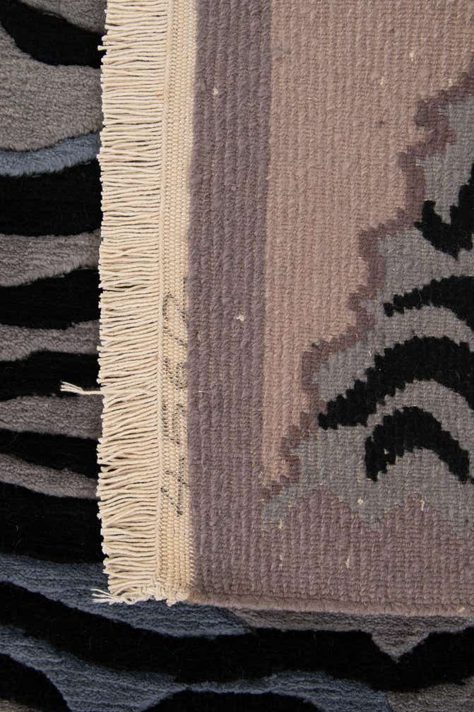 4' x 5' 10 Hand Knotted Nepal Wool Rug
