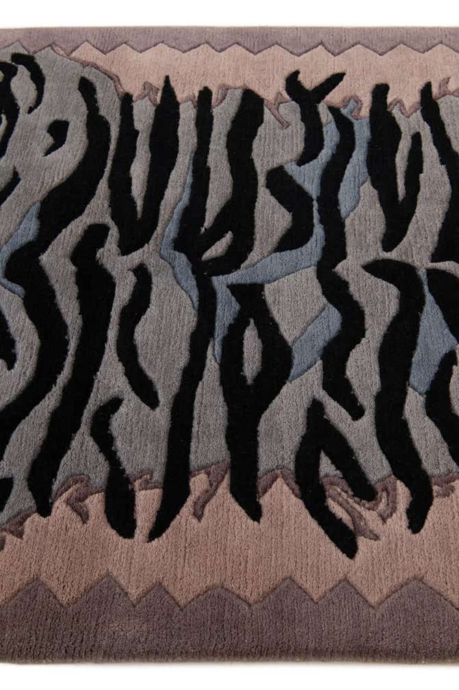 4' x 5' 10 Hand Knotted Nepal Wool Rug
