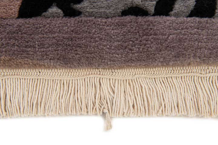 4' x 5' 10 Hand Knotted Nepal Wool Rug