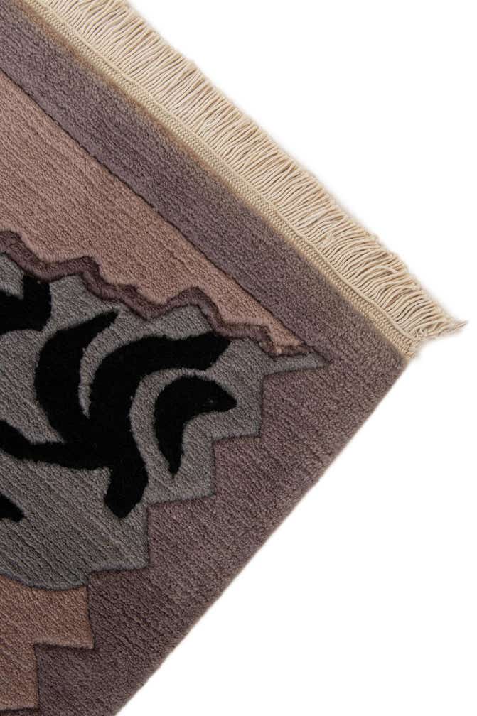 4' x 5' 10 Hand Knotted Nepal Wool Rug