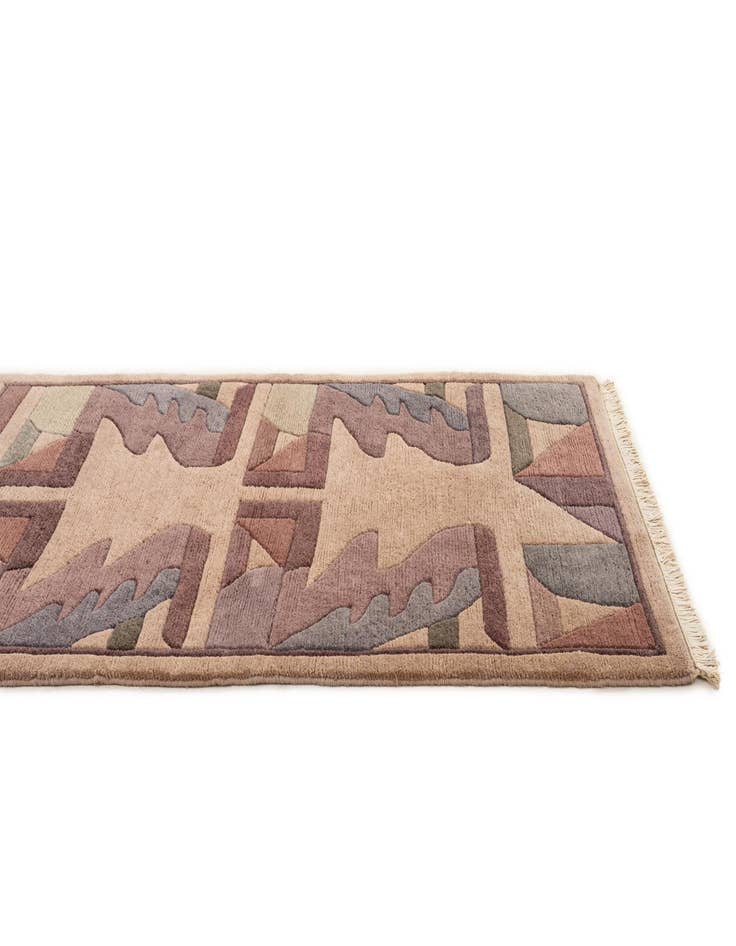 Detail image of 3' x 5' 4 Hand Knotted Nepal Wool Rug