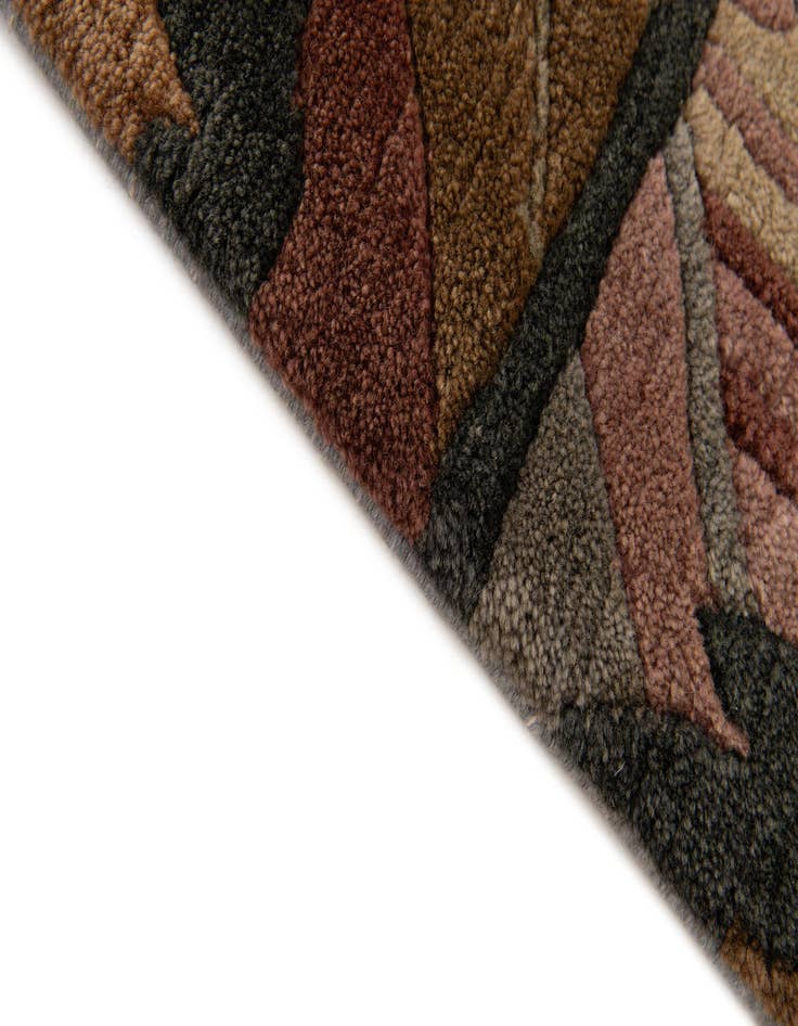 Detail image of 3' 11 x 5' 11  Hand Knotted Nepal Wool Rug