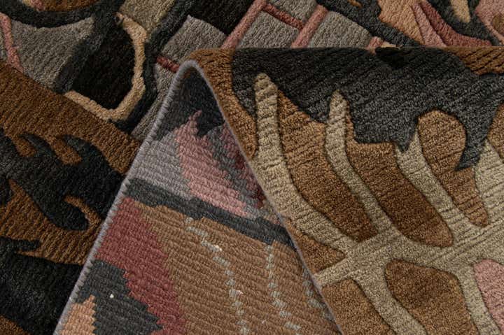 3' 11 x 5' 11 Hand Knotted Nepal Wool Rug