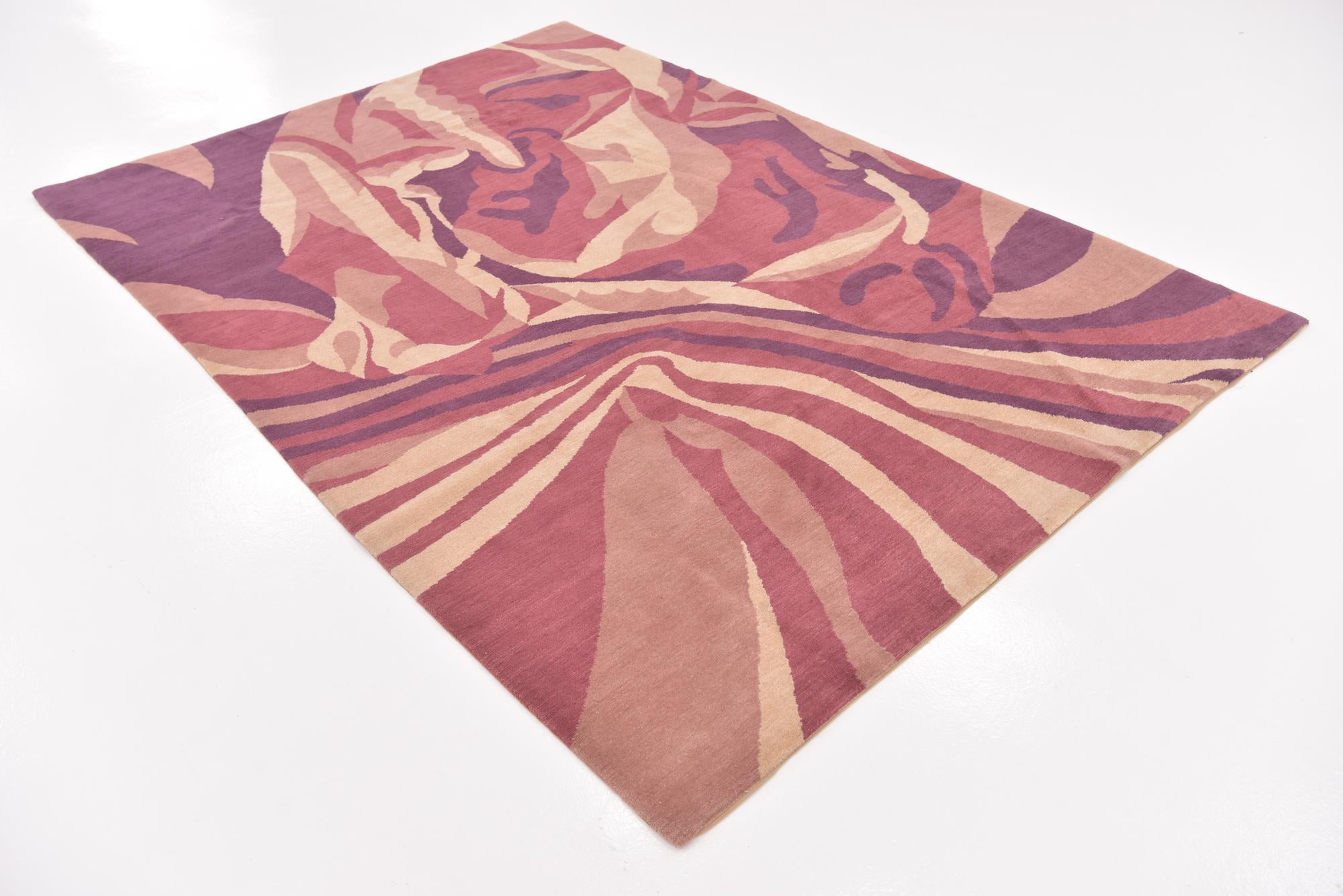 6' 3 x 9' Hand Knotted Nepal Wool Rug