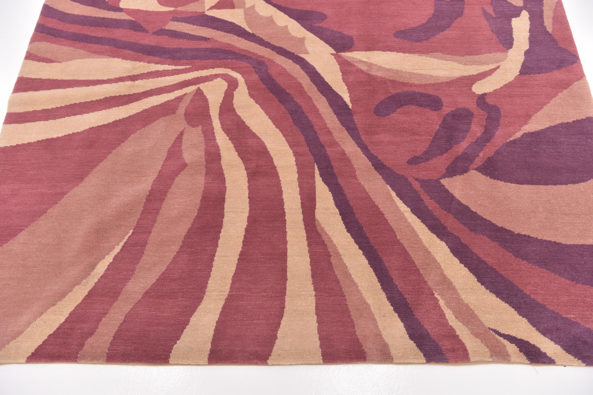 6' 3 x 9' Hand Knotted Nepal Wool Rug