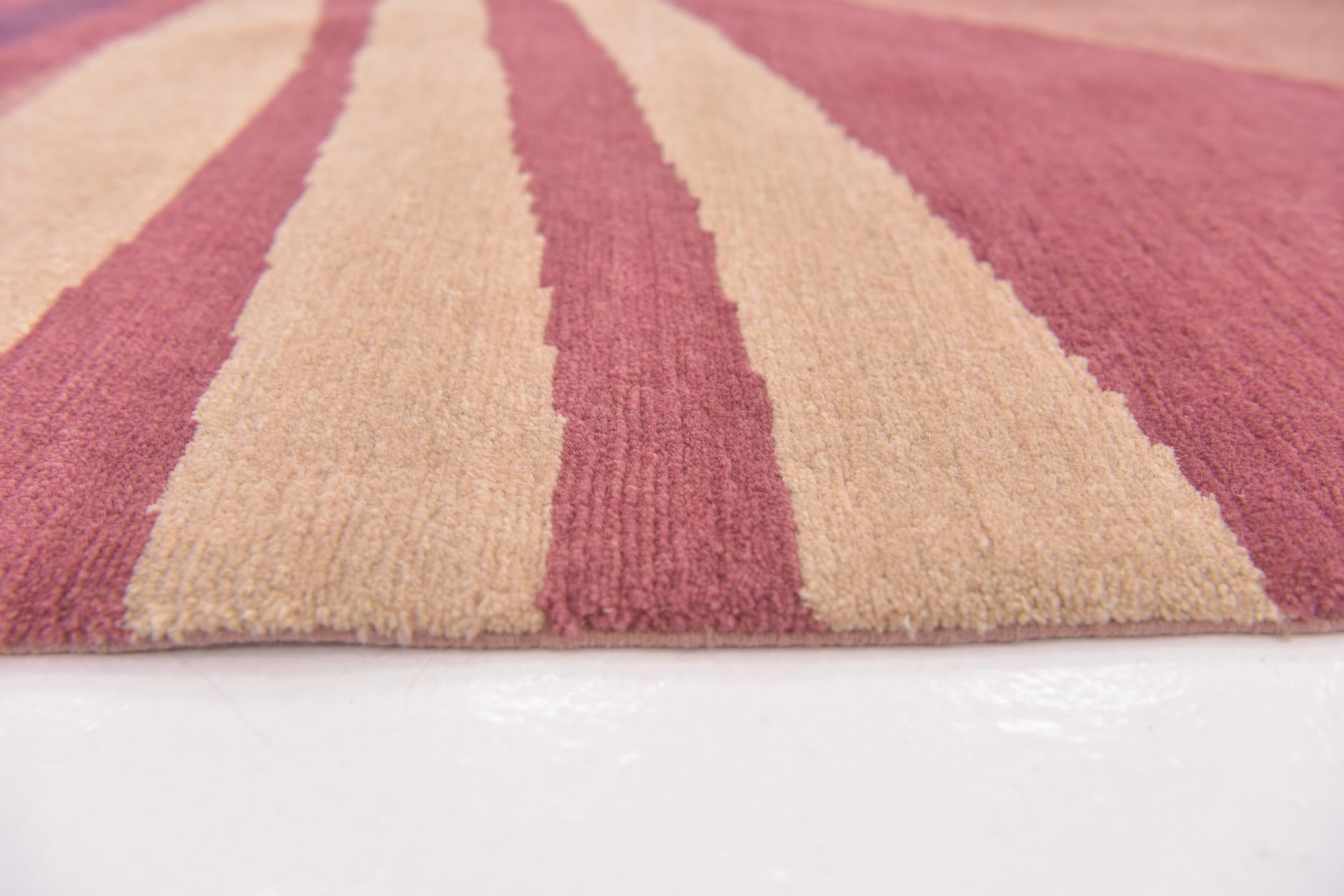 6' 3 x 9' Hand Knotted Nepal Wool Rug