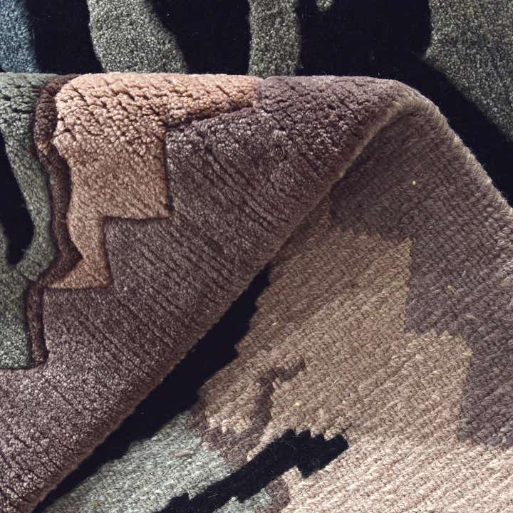 4' x 5' 10 Nepal Wool Rug