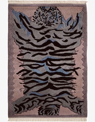 4' x 5' 10 Nepal Wool Rug