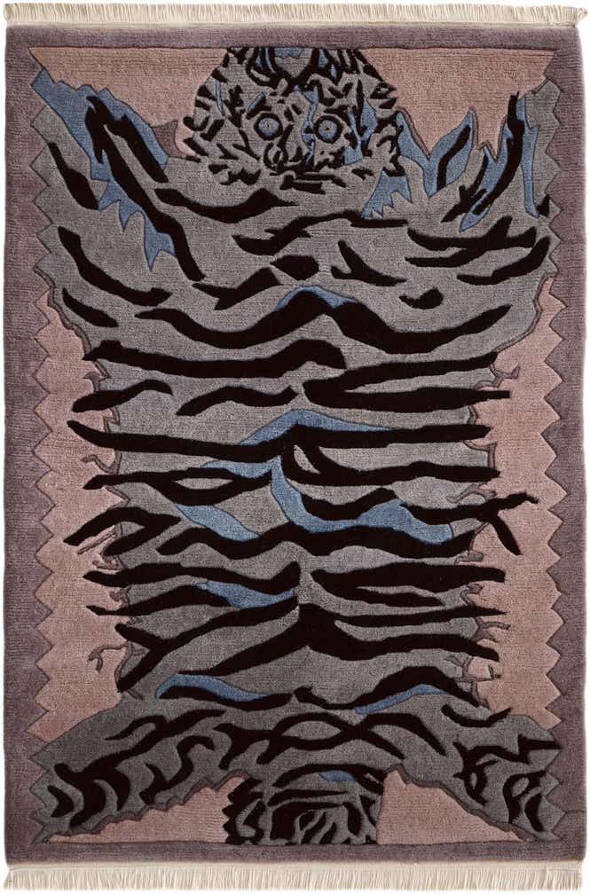 4' x 5' 10 Nepal Wool Rug