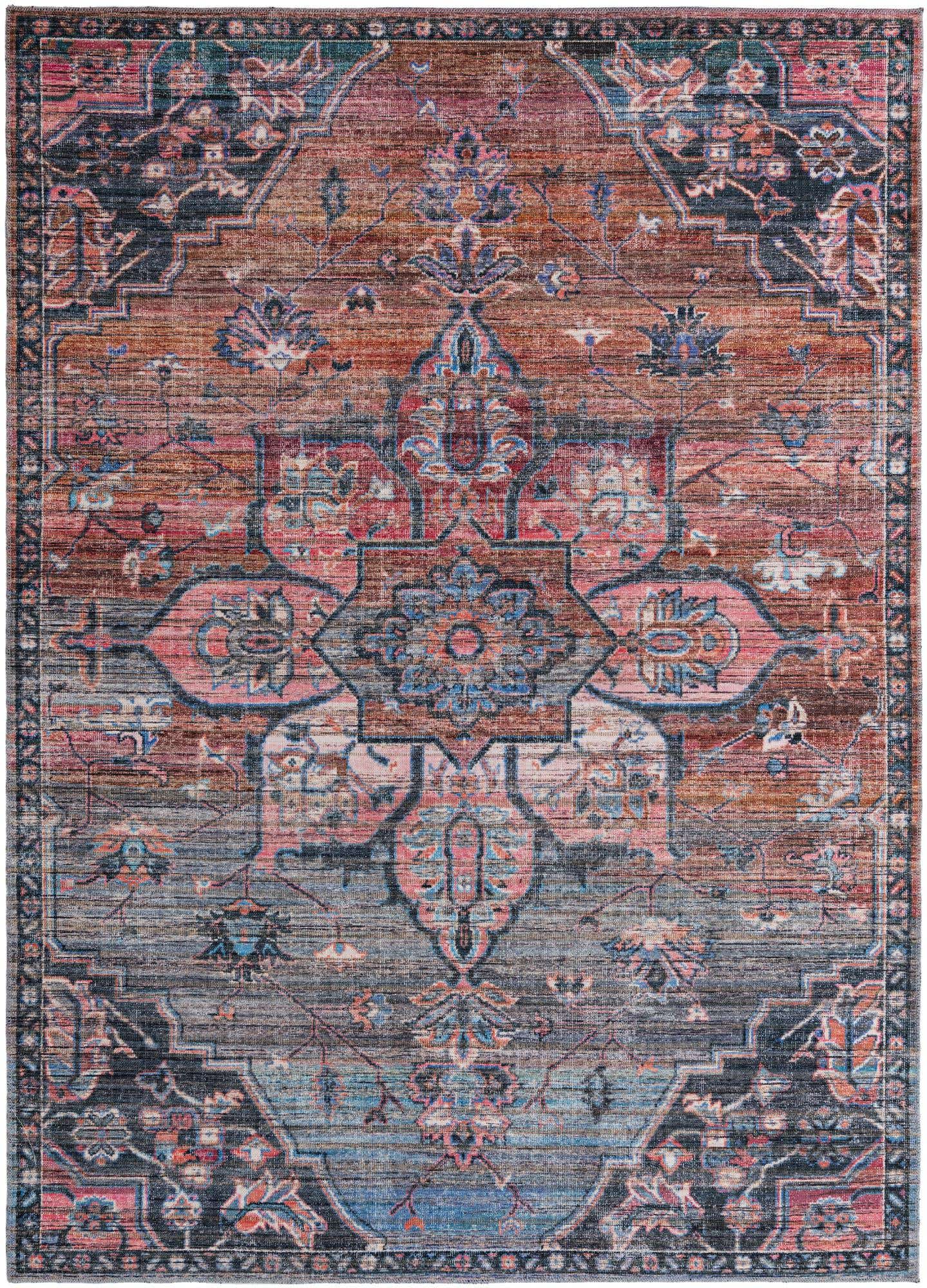 7' 3 x 10' Washable Nostalgia Rug