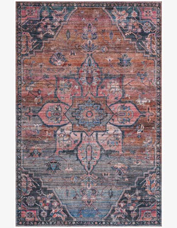 6' x 9' Washable Nostalgia Rug