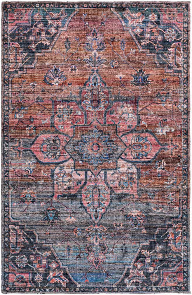 4' x 6' Washable Nostalgia Rug
