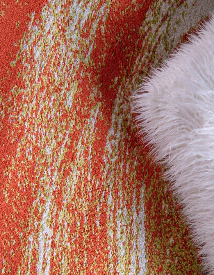 Detail image of 4' x 6' Open Hearts Rug