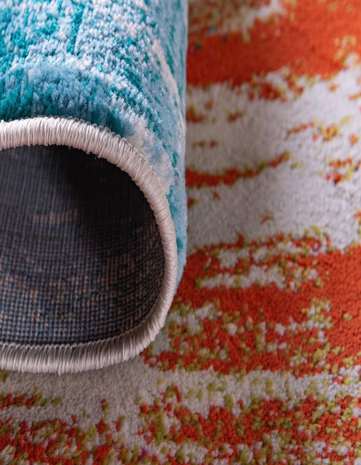 Detail image of 4' x 6' Open Hearts Rug